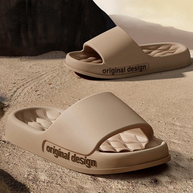 2023 Trend New Summer Men Slippers Eva Soft Bottom Cloud Slides Light Beach Shoes Male Indoor Outdoor Sandals Thick Sole Slides