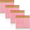Zonon 48 Pieces Golf Pencils Mini Half Pencils with Eraser Short with Erasers Bulk Small for Kids HB Wedding Bridal School Office Writing Drawing