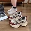 Женские кроссовки «папины кроссовки» новая весенняя модель на толстой подошве, увеличивающая рост, супермягкие повседневные кроссовки для бега, суперлегкие, с низким верхом, спортивные