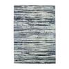 Living Room Rug Chiseled Effect Blue Horizon Pattern 120x170