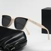 Высококачественные солнцезащитные очки Square Big Box, простое и узкое лицо, солнцезащитные очки знаменитостей в Интернете с защитой от ультрафиолета