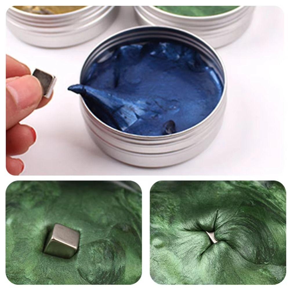 Colored Clay Magnetic Suction Clay Resin Mud Playdough Kids Toys Creative Crafts
