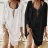 Bikini Cover Up Lace Tassels Ladies Temperament Sun Protection Dress
