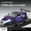 1:Модель автомобиля GT3 RS масштаба 1:32 из сплава с ретро-механизмом оттягивания, Мечта автолюбителя, Идеально для детей и коллекционеров