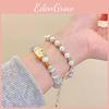 Eye Cats Gorgeous Stone Beaded Bracelet Highfashion Unisex Wrist Accessory