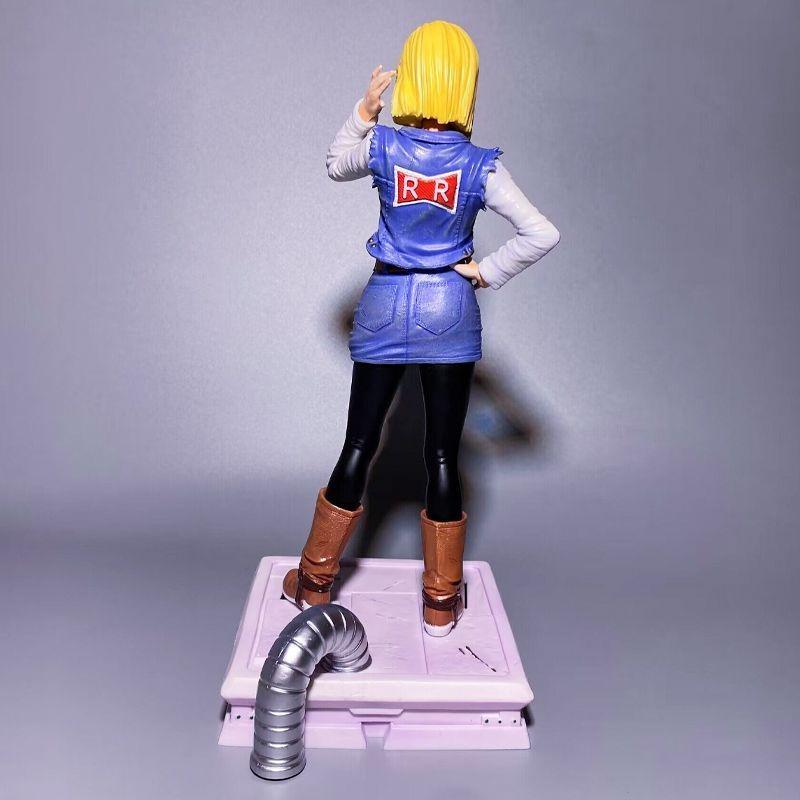 Аниме Gk Рисунок CPR Android 18 и Krillin Фигурки 2 Статуя в заголовке Коллекционная игрушка из ПВХ