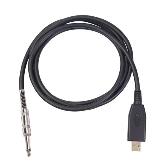 Аудио кабель AUX Fidelity Бездрайверный USB Защищенный от помех Высокое качество на 6,35 мм Штекер-штекер