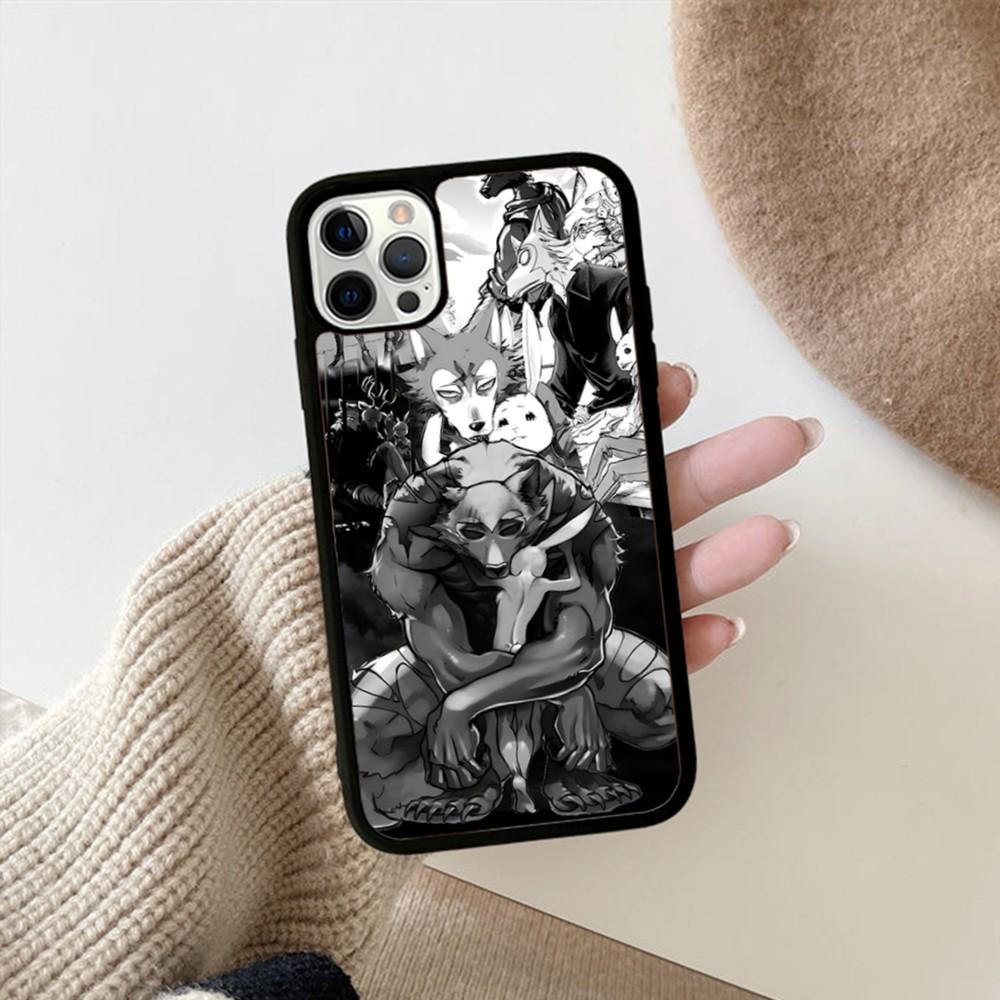 Чехол для телефона BEASTARS Силиконовый PC+TPU Для Для IPhone 11 12 13 14 15 16 Plus Pro Max Чехол