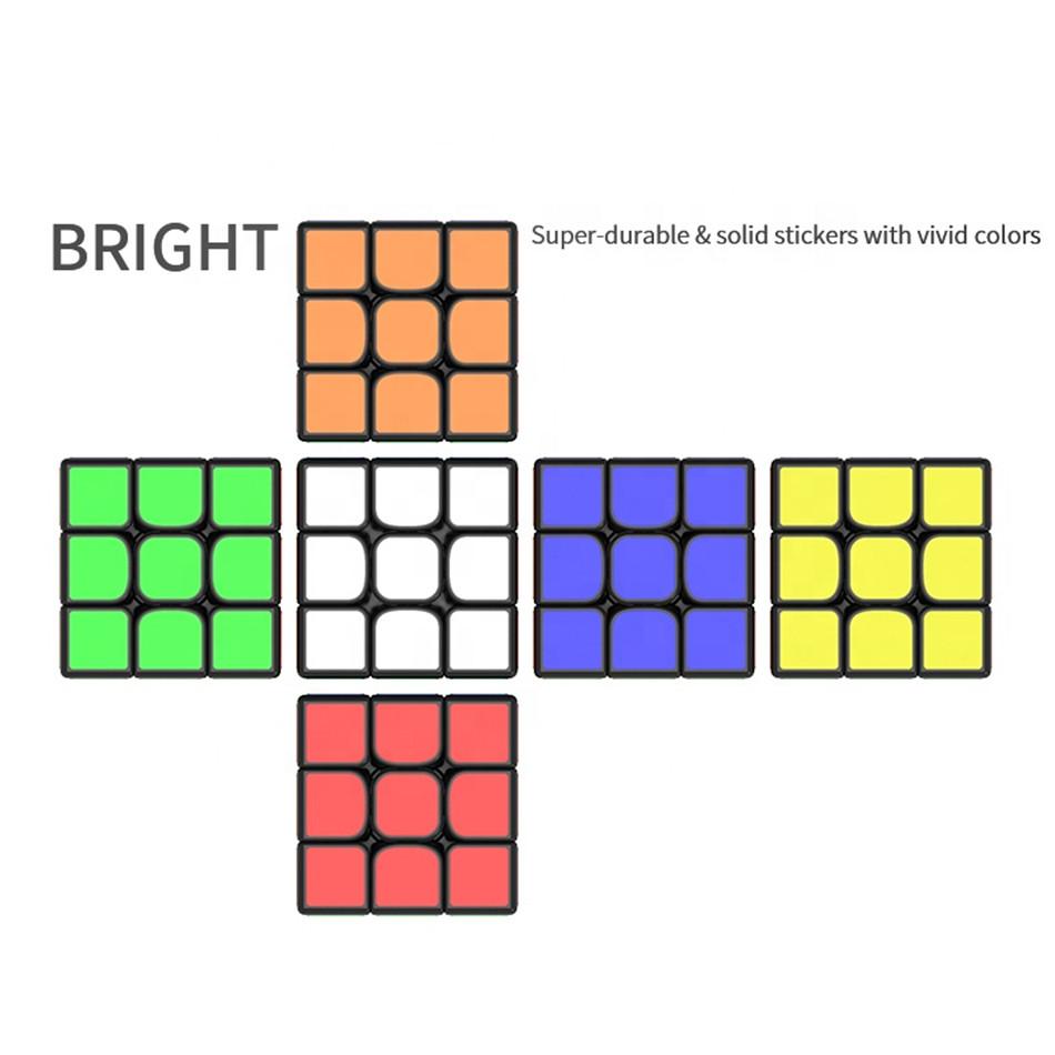 YJ Yulong V2 M 3x3 черный и без наклеек Speed Cube Yongjun Yulong 2M Magic Cube Puzzle Cubo Magico для детей