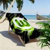 VfL Wolfsburg Print Beach Towel, Large Soft Quick Dry Towel for Beach Camping Swimming