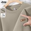 JEEP SPIRIT Men's Classic Patch Crewneck Sweatshirt