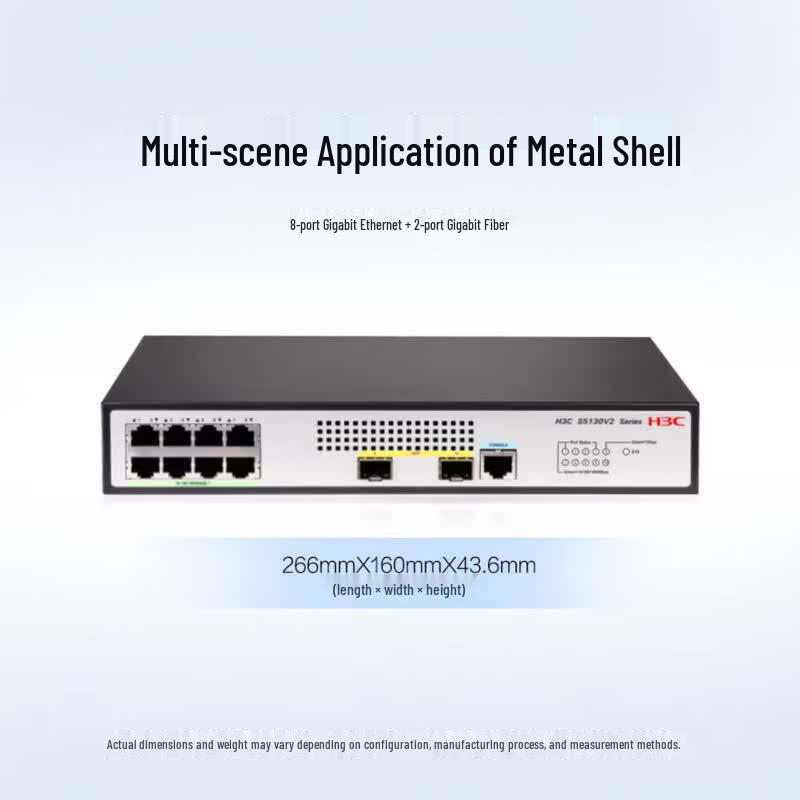 H3C S5130V2-10P-LI Gigabit Layer 3 Managed Switch