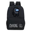 Игровые товары Among Us Мультяшный принт Школьная сумка + Сумка через плечо + Наплечная сумка Комбинация