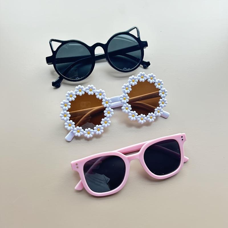 Набор из 3 штук Простой однотонный Круглая оправа Подходит для повседневных аксессуаров Украшение для вечеринки