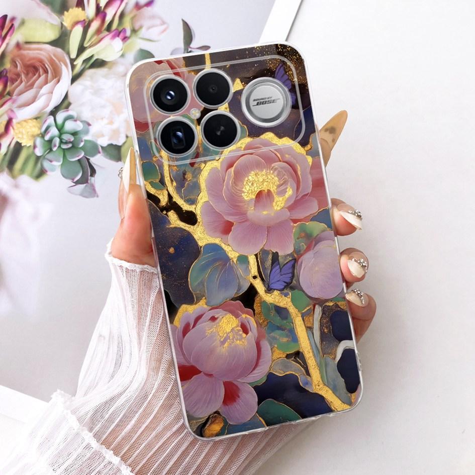 Для Xiaomi POCO F8 Ultra Чехол Роскошный Мультяшный Дракон Прозрачный ТПУ Защитная Крышка Для Poco F8 Pro Ultra PocoF8 Pro Мягкий Чехол