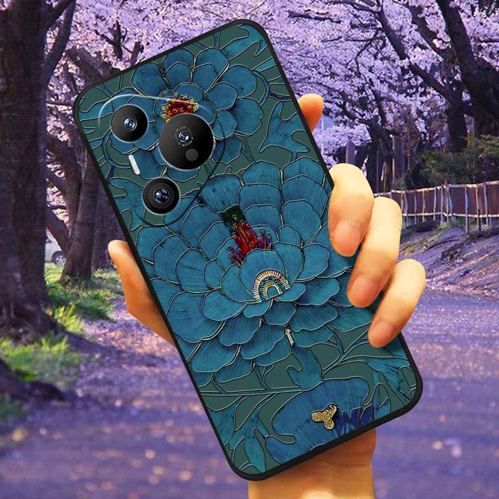 Чехол для Huawei Pura 70 с тиснением Сова 3D Рельефный Силиконовый Мягкий Задний Чехол для Huawei Pura 70Pro+ Чехол 70 pro 70 Ultra Оболочка С рисунком
