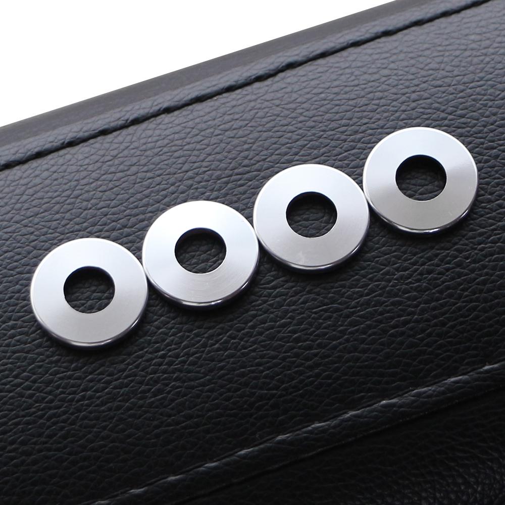 4 шт., штифты для дверного замка из нержавеющей стали, накладка для Mercedes Benz CE GLC Class W205, кольцо для замка двери автомобиля, наклейка на панель, аксессуары