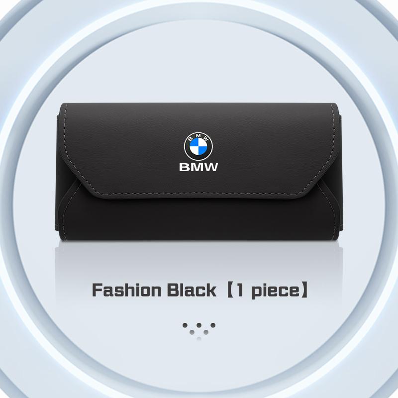 For BMW X1 X3 X4 X5 X6 X7 1 3 5 6 7 Series G20 G30 G11 F15 F16 F48 I7Car Visor Glasses Case Sunglasses Box Organizer Accessories TKJLP1