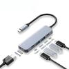 5 In 1 USB C Hub Multiport Adapter for Laptop Phone Game Console with Type C Port HDMI USB 3 0 SD Card Reader