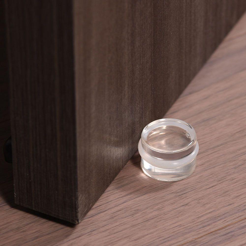 Скрытый Противоударный Сильная Присоска Прозрачный Напольный Держатель Упор для Двери Настенные Протекторы Стопор для Двери