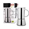 Cafetière Expresso 2 Tasses Inox 18/10 - IBILI - Совместимая индукционная плита - Bac d'égouttage reglable en hauteur