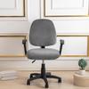 Office Chair Cover Super Soft Velvet Stretch Washable Dustproof Protectors Computer Desk Armless Chair Slipcover