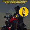 Dynamic Motorcycle LED Turn Signals Flowing Light For 12V Motorcycle Amber 4PCS