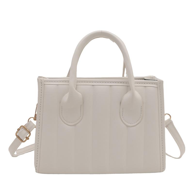 Маленькая квадратная сумка, модная сумка из фактурной искусственной кожи, женская сумка в иностранном стиле, сумка через плечо, простая сумка-мессенджер Tide