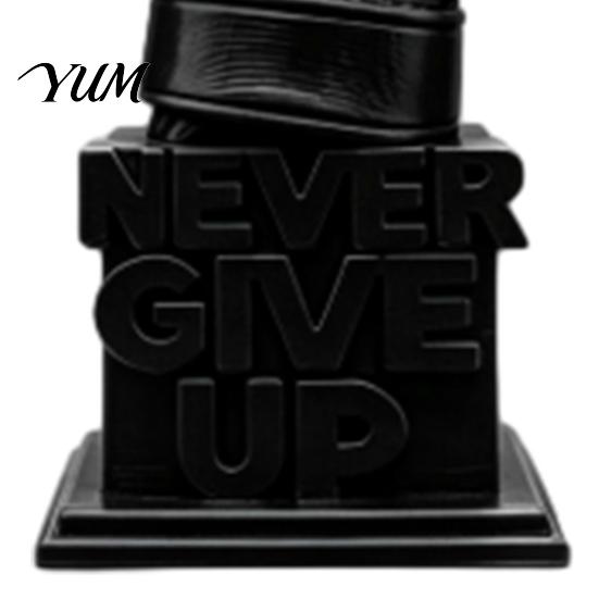 Desktop Perseverance Decor 3D Printed Boxing Glove Desk Figurine Never Give Up Inspirational Motivational Motivation Statue Statue Resin Encouragement