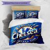 3pcs Duvet Cover Set (1*Duvet Cover + 2*Pillowcase, Without Core),football club.C Print Bedding Set, Bedroom Decor, All‑Season, Birthday Gift