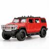 1/32 HUMMER H2 Внедорожник Модель Автомобиля из Сплава Литье под Давлением Металл Внедорожник Модель Автомобиля Симуляция Звука и Света Коллекция Детская Игрушка Подарок