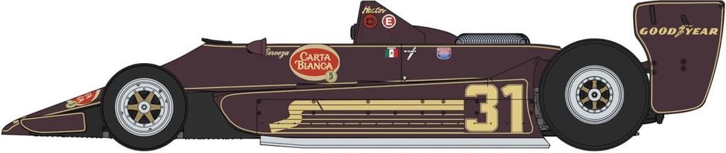 Hasegawa Пластиковая модель Lotus 79 Leberk 20813 1/20 «Команда 1979» (Автомобиль)