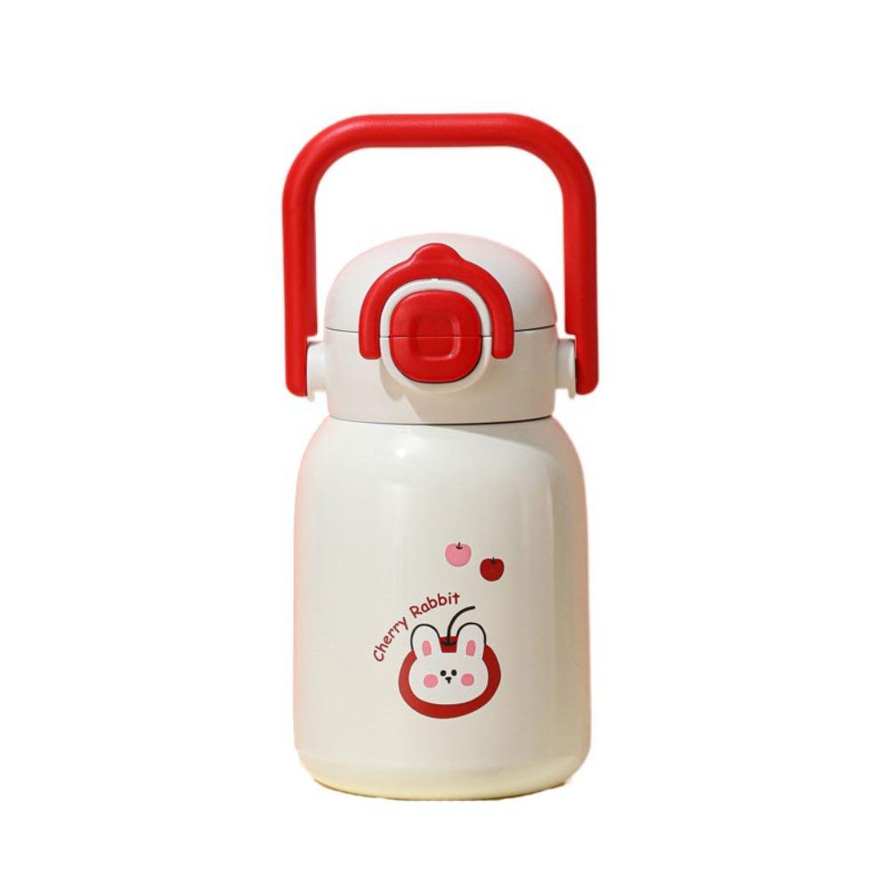 500ML Travel Thermal Cup Stainless Steel Coffee Thermos Mug Dual Drink Vacuum Flask Office Home