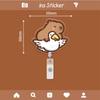 ID Card Clips Capybara Badge Reel Cartoon Hospital Badge Holder Name Card Holder  School Supplies