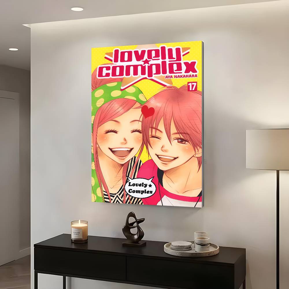 1 шт. Пара L-Lovely C-Complex Постер Наклейка Печать Водонепроницаемое Настенное Искусство Для Гостиной Спальни Домашний Декор