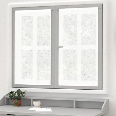 Пара льняных жалюзи 60х120 см LINEN белые, Soleil d'Ocre.