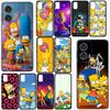 for Motorola Moto G82 G20 G22 G23 G32 G8 G7 G9 Power Plus G41 G30 G71 E22 E13 E20 E32 Phone Case The S-Simpsons Comics Bart