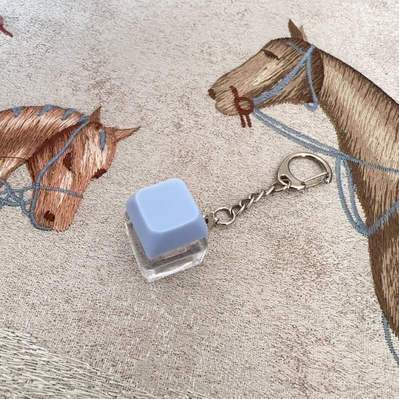 Светодиодная клавиатура брелок игрушка снятие стресса сделай сам кнопка палец колпачки для клавиатуры игрушка маленькие подарки маленькие гаджеты брелки