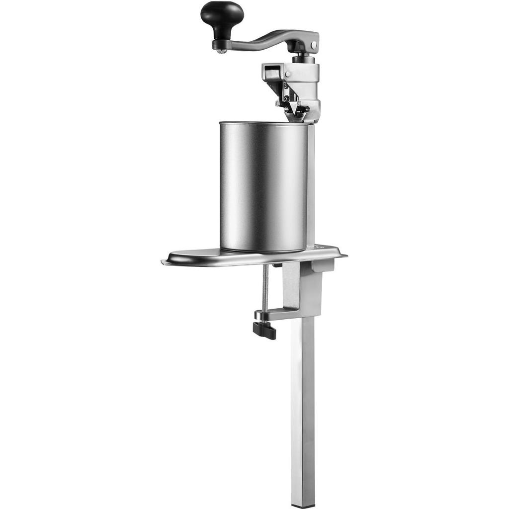 Commercial Can Opener, Heavy-Duty Manual Tabletop Cans Opener for Cans Up to 300 mm Height, Height-Adjustable Can Openers Fixed with Screws & Table