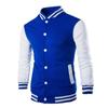 Jacket European Men's Casual Men's Stand Collar Baseball Jacket