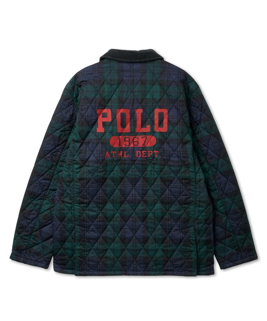 Polo Ralph Lauren Logo Plaid Short Coat - Multicolor