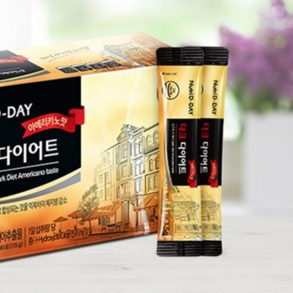 Nutri D-Day Dark Diet Гарциния Вкус Американо, 135 г, 1 коробка