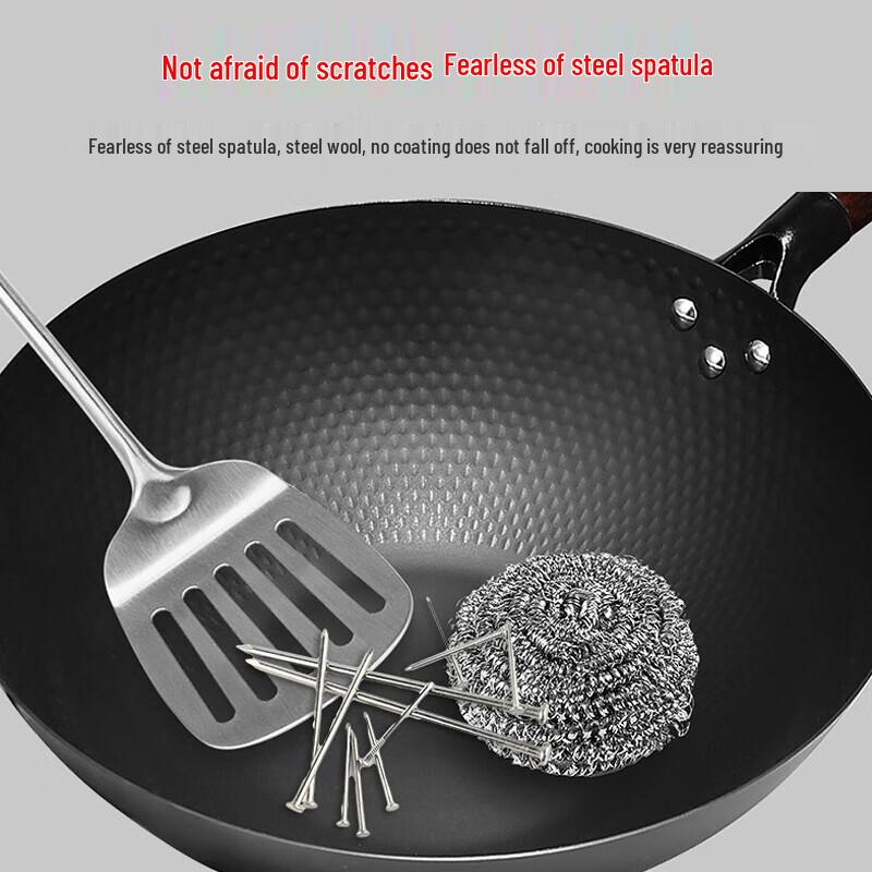 Luxface Black Diamond Wok