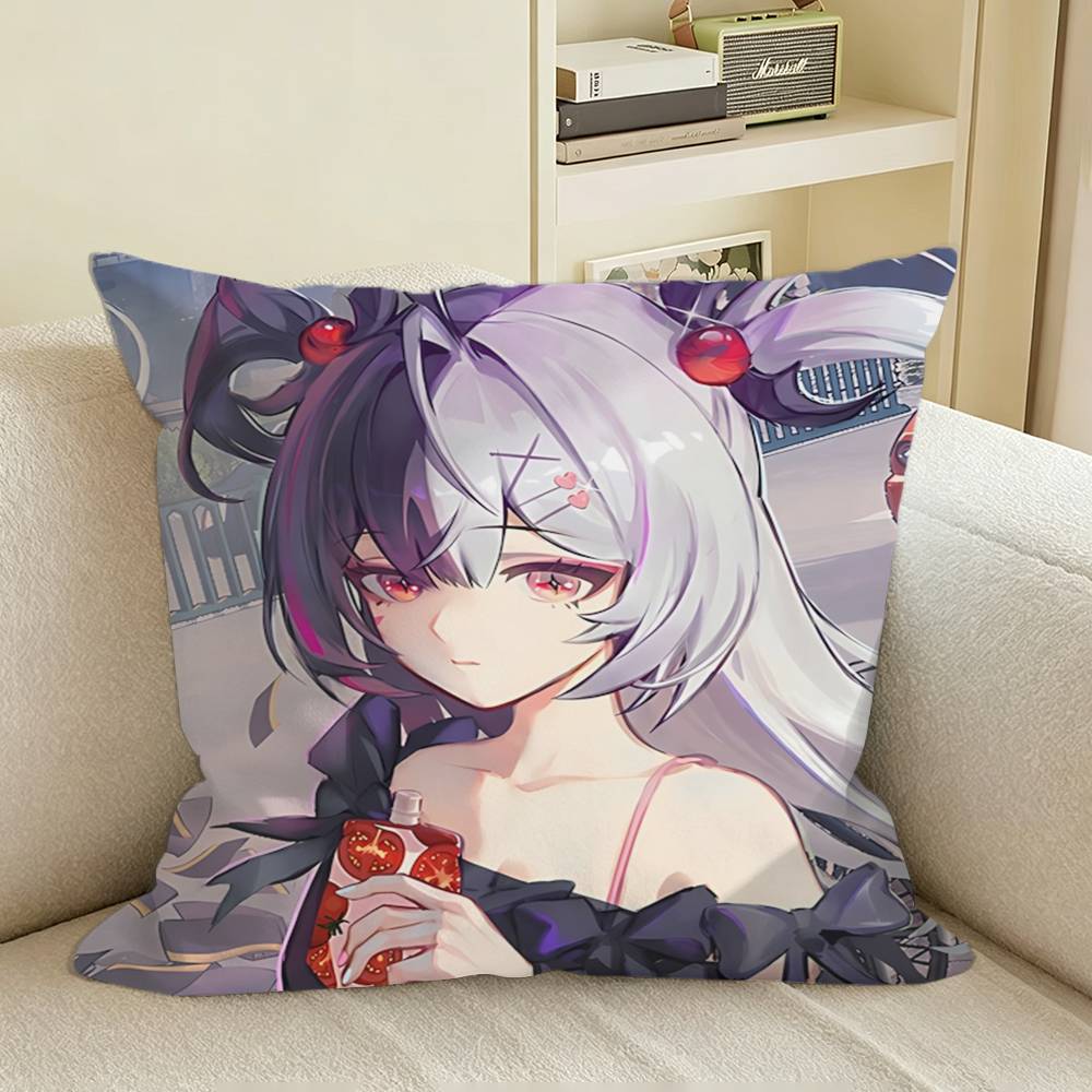Goth Lacrimosa Game NTE Square Sofa Pillow Cover Solid Color Living Room Home Decor Cushion Case