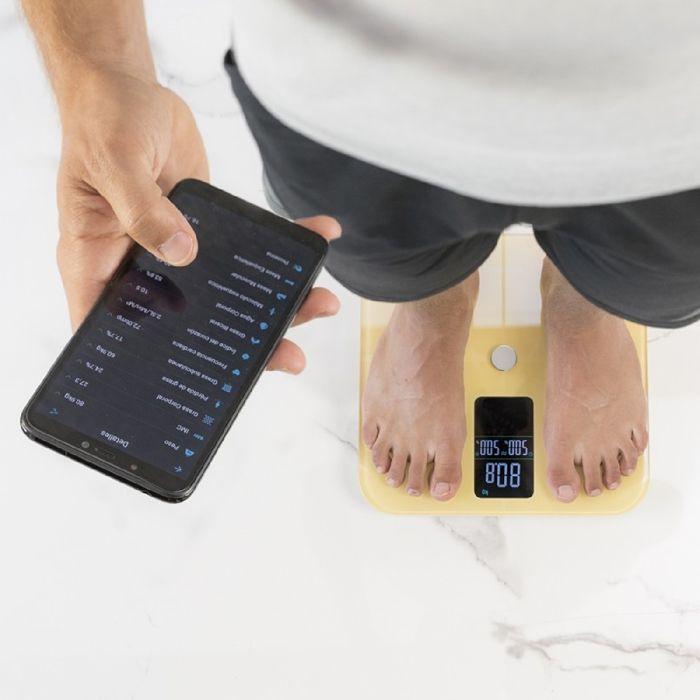 Cecotec Pèse-personne Surface Precision 10400 Smart Healthy Vision Yellow