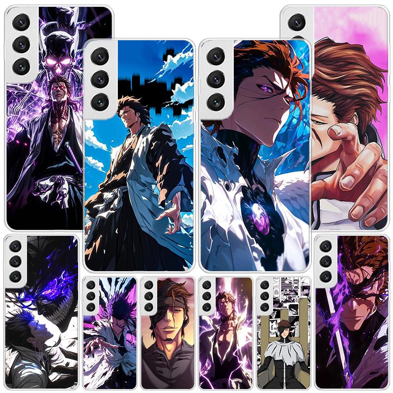 Чехол для телефона Aizen Sousuke Bleach для Samsung Galaxy S26 S25 Edge S23 S24 Ultra S22 Plus S21 S20 FE Уникальный чехол Мягкий чехол Galaxy
