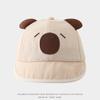 Cute Cartoon Baby Cap For Boys And Girls Soft Brim Duckbill Hat Spring Autumn Large Head Circumference Infant Sun Hat