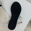 C S In The Room Flat Strap SandalS Ribbon Gold deCoration 2Color