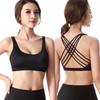 Cross Beauty Back Sports Bra No Steel Ring Yoga Running Vest Quick-drying Shockproof Large Size Women Sports Bra
