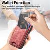 For Samsung Galaxy S25 Case Imprinted Pattern Card Holder Kickstand Leather Back Cover